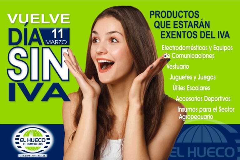 Dia sin IVA 11 de Marzo