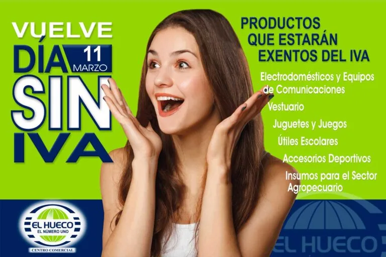 Dia sin IVA 11 de Marzo