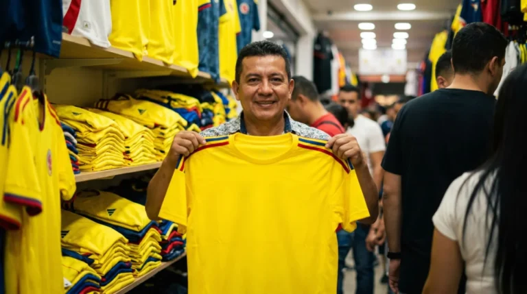 Camiseta selección Colombia 2026: original vs réplica AAA — precios en Medellín