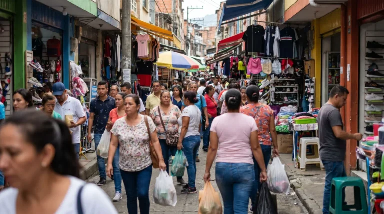 Estadísticas del comercio en Medellín y El Hueco 2026 (con fuentes)