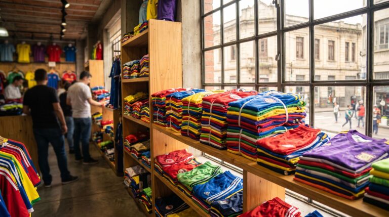 Uniformes de fútbol al por mayor en El Hueco, Medellín (guía 2026)