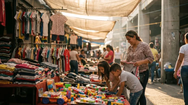 Vacaciones 2026 con los niños: ropa, juguetes y tenis baratos al por mayor en El Hueco