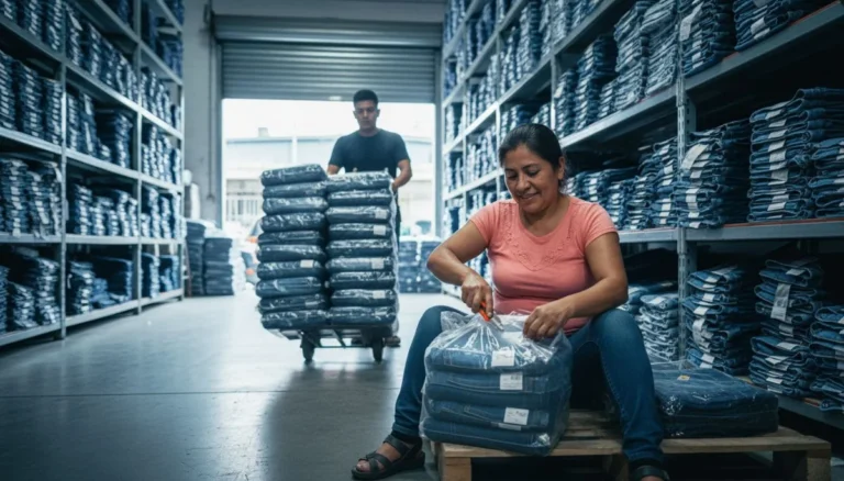 Jeans al por mayor en Medellín: bodegas, curva de tallas y cómo surtir para revender