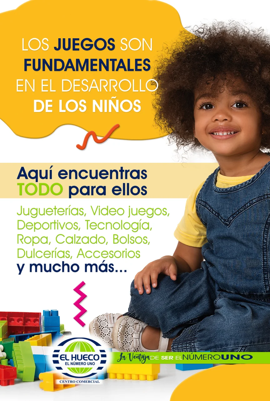 Los juegos son fundamentales en el desarrollo de los niños: aquí encuentras todo para ellos, jugueterías, videojuegos, ropa, calzado y más - Centro Comercial El Hueco Número Uno, Medellín